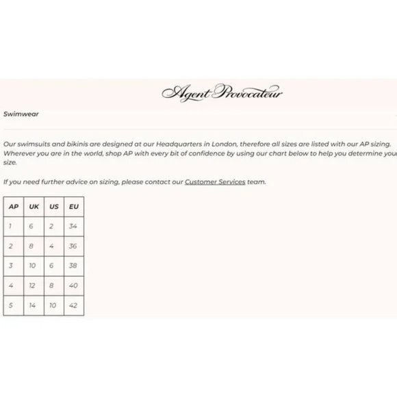 L'Agent by Agent‎ Provocateur Cari Bikini Bottom Black Melon Size L NWT - Picture 10 of 10